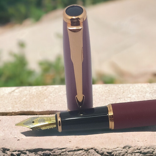 Penna stilografica metallo - penna,
