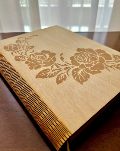 Porta agenda legno - in, con