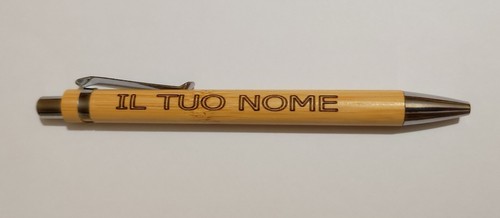 Penna legno con - in,